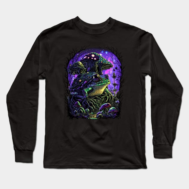 Goblincore Long Sleeve T-Shirt by valentinahramov